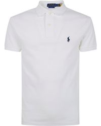 Polo Ralph Lauren - Short Sleeves Knit Classic Logo Polo Shirt - Lyst