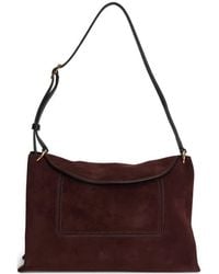Wandler - Pocket Suede Tote Bag - Lyst