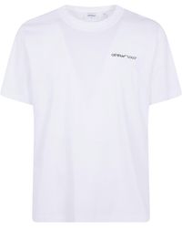 Off-White c/o Virgil Abloh - "Logo Quote Regular" Short Sleeves Tee - Lyst