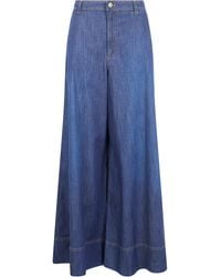 Twinset - Wide Leg Jeans - Lyst
