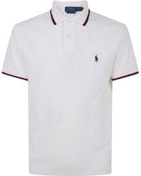 Polo Ralph Lauren - Short Sleeves Knit Contrast Polo Shirt - Lyst
