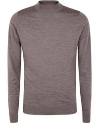 John Smedley - "Harcourt" Mock Neck - Lyst