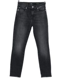 7 For All Mankind - Blacky Bootcut Jeans - Lyst