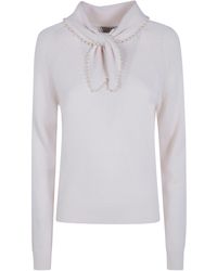 Essentiel Antwerp - "Kasa" Pullover With Beads - Lyst