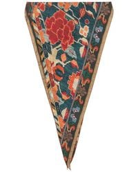 Pierre Louis Mascia - Scarf Silk 100% "Aloeuw" Cm 65X120 - Lyst