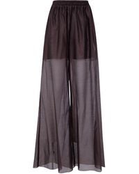 DR. HOPE - Pants Sheer Layers "Lyocell Trousers" - Lyst