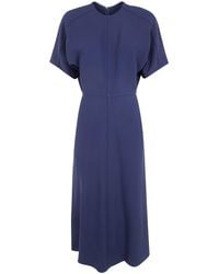 Victoria Beckham - "Eleanor" Midi Dress - Lyst