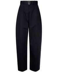 Studio Nicholson - Belted Round Leg Pant - Lyst