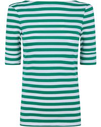 Ralph Lauren - "Judy" Mid Sleeves T-Shirt - Lyst