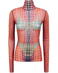 Jean Paul Gaultier - "Re-Edition: High Neck" With Long Sleeves - Lyst