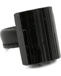 Monies - Ring Band "Noir Ring" - Lyst