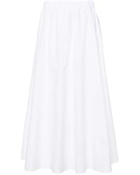 P.A.R.O.S.H. - Long Skirt With Elastic Band - Lyst