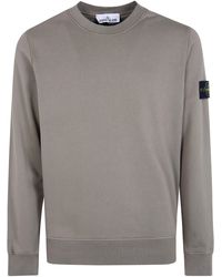 Stone Island - Sweatshirt Round Neck "61000" - Lyst