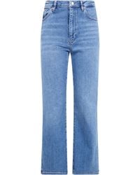 FRAME - The Reboot Crop Denim - Lyst