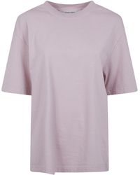 Golden Goose - Relaxed Fit T-Shirt Cotton Jersey Logo Patch - Lyst