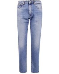 Incotex - Fit Regular Long Leg 19Cm Bottom Jeans - Lyst