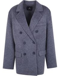 Anine Bing - Wool Coat "Sali" - Lyst