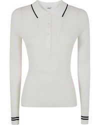 Aspesi - Long Sleeves Polo Neck Sweater - Lyst