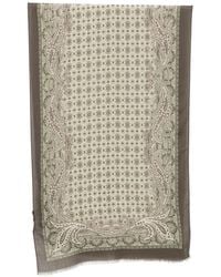 Etro - Scarf 100% Wool "Mata0011Ak1Bux0820" - Lyst