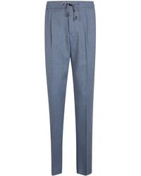 Incotex - Elastic Coulisse Waist Chino Trousers - Lyst