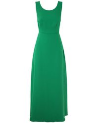 P.A.R.O.S.H. - Long Polyester Dress - Lyst