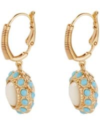 Gas Bijoux - Orecchini Metallici Con Pietre Blu "Tao Splash" - Lyst