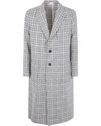 Thom Browne - Unconstructed Elongated Coat Check Hunting Tweed - Lyst