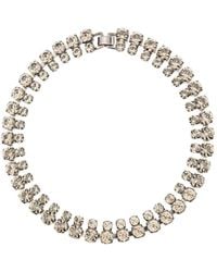 Helene Zubeldia - "Timeless" Crystal Necklace - Lyst