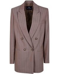 Etro - Jacket Double Breasted "Blazer" - Lyst