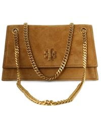 Tory Burch - Sac Porté Épaule À Plaque Logo - Lyst