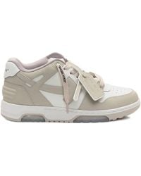 Off-White c/o Virgil Abloh - "M-Out Of Office" Calf Leather Sneakers - Lyst