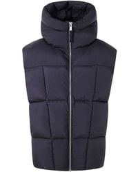 Thom Krom - Hoodie Waistcoat - Lyst