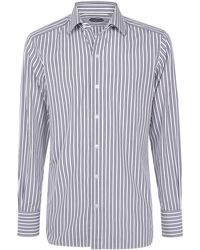 Tom Ford - Shirt Slim Fit "Alternate Stripe" - Lyst