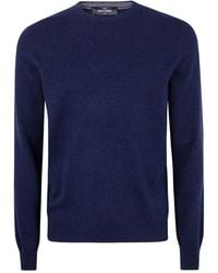 Gran Sasso - Round Neck "Gransasso" Round Neck Sweater - Lyst