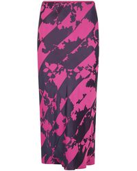 Dries Van Noten - "Sati" Midi Skirt - Lyst