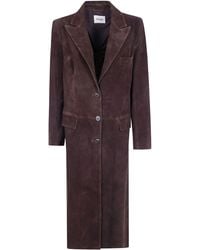 Arma - Jacket Gritty Suede "Alissa" - Lyst