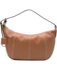 Lancel - Shoulder Bag Large Zip Hobo "Victoire Large" - Lyst