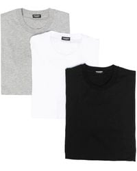 DSquared² - Cotton Stretch T-shirt Tri-pack Clothing - Lyst