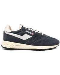 Autry - Textured Suede And Nylon Sneakers - Lyst