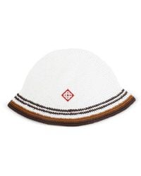 CASABLANCA - Hat Stripe Crochet "A. Pf26.Hat.121.01" - Lyst