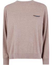 Brunello Cucinelli - Cashmere Round Neck Sweater - Lyst