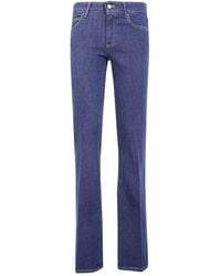 CIGALA'S - Denim Ring Stretch Trousers - Lyst