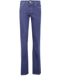 CIGALA'S - Denim Ring Stretch Trousers - Lyst