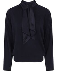 Semicouture - Round Neck Sweater "Kathi" - Lyst