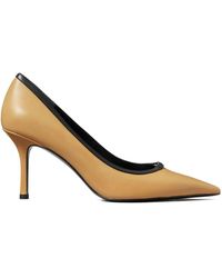 Tory Burch - Double T Buckle Pump 80Mm Shoes - Lyst