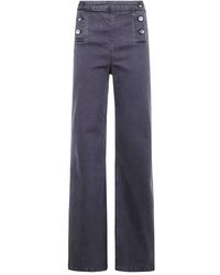 Twinset - Wide Leg Fit Denim - Lyst