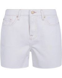 7 For All Mankind - Classic Stretch Shorts - Lyst