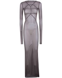 Rick Owens - Temple Gown Long Dress - Lyst