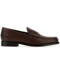 Tod's - Leather Classic Loafer Shoes - Lyst