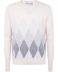 Ballantyne - V Neck Pullover - Lyst